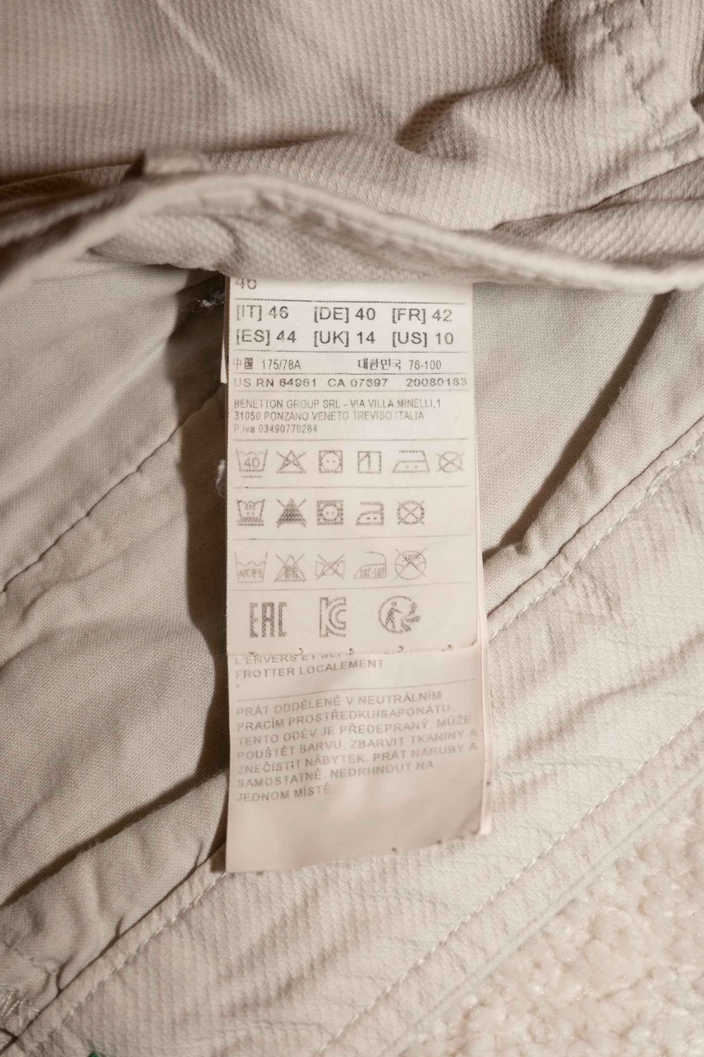 Benetton Pant (40 EU)