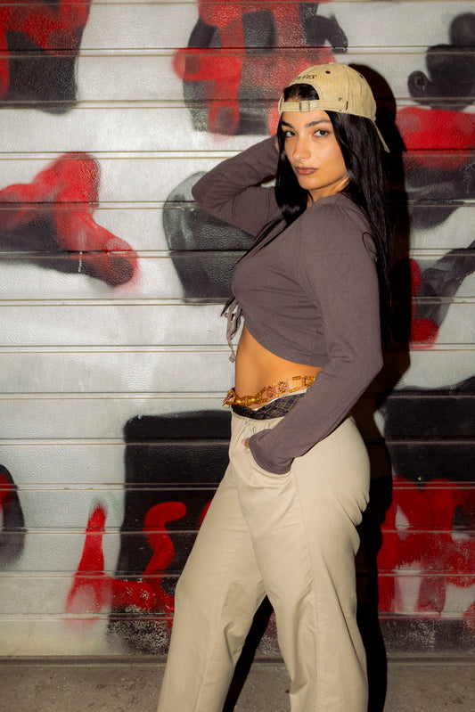 Cross Tie Cardigan (M)