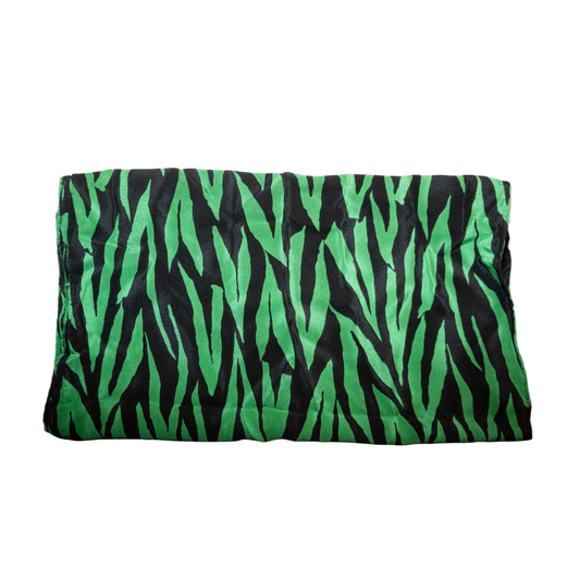 Zebra Print Scarf 100% Silk