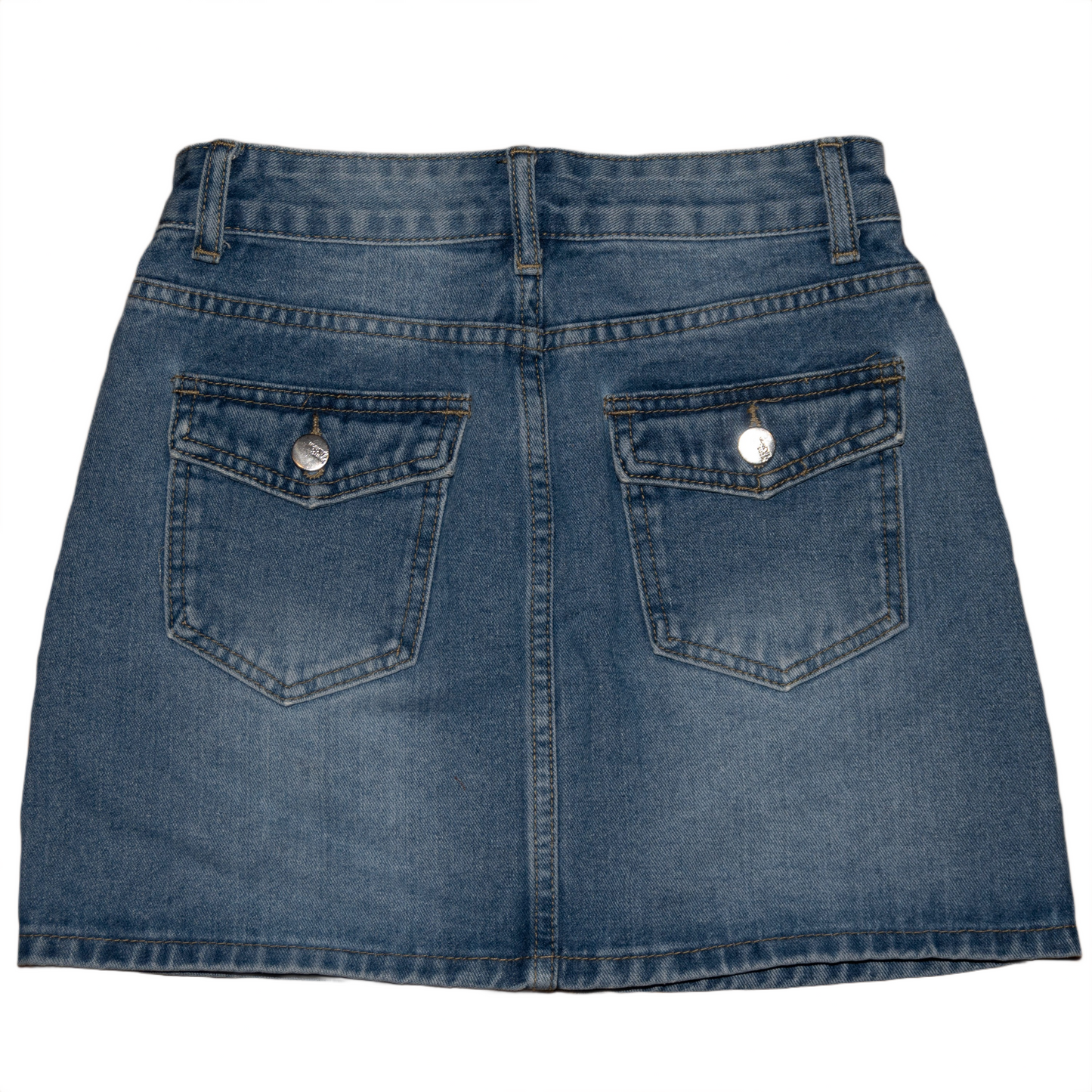 Denim Mini Skirt (XS)