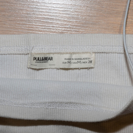 Basic Ribbed Cropped Tank (M)