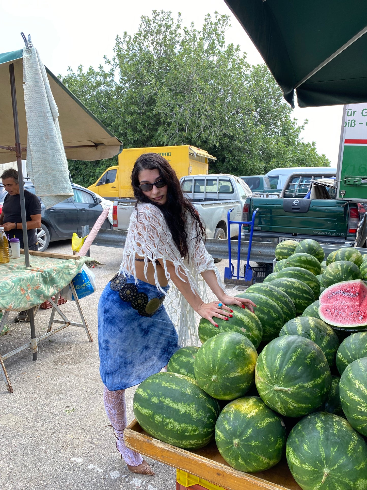 Vintage Knitted Scarf