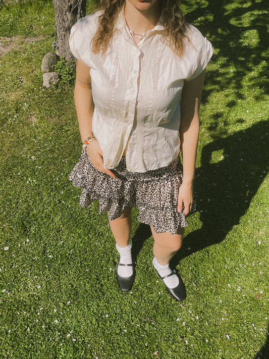 Hand Embroiled blouse (S)