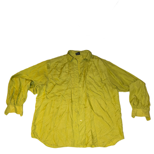 No Name Green Button Up (M-L)