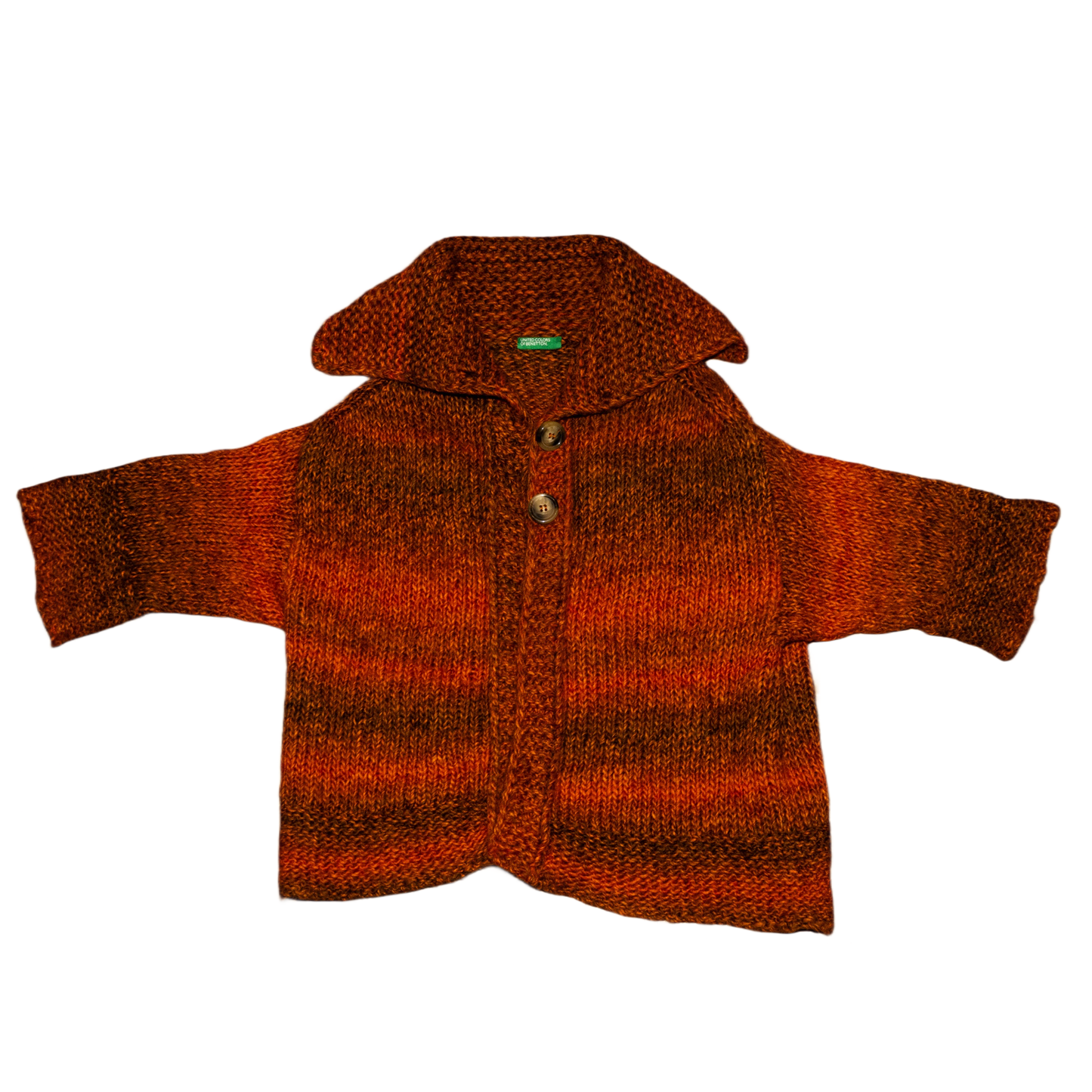 Vintage Benetton 3/4 cardigan (S-M)