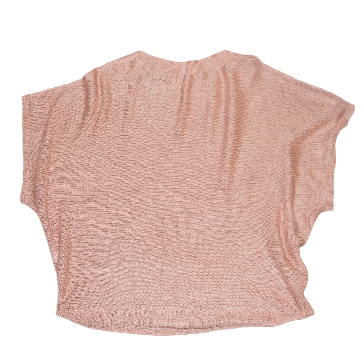 Pink knitted blouse (M)
