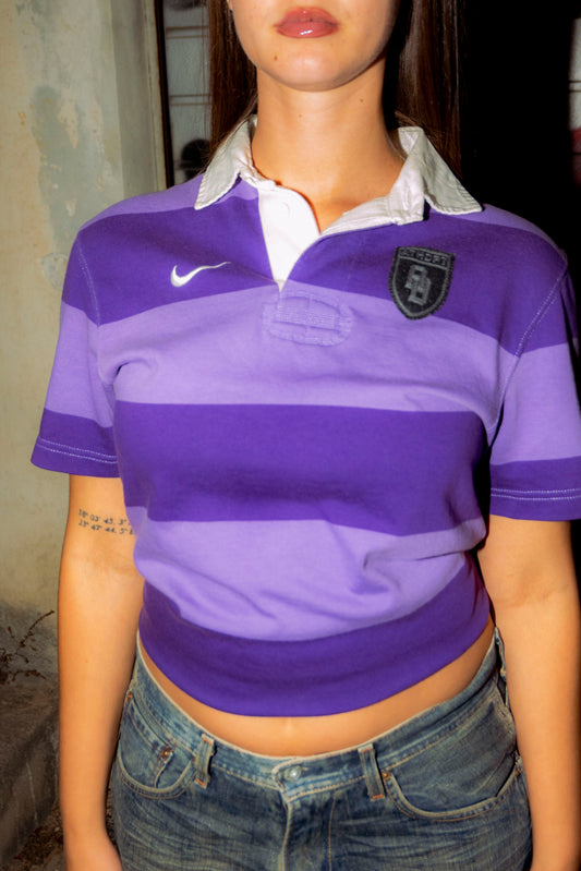 NIke ATHDP Purple Polo (S)