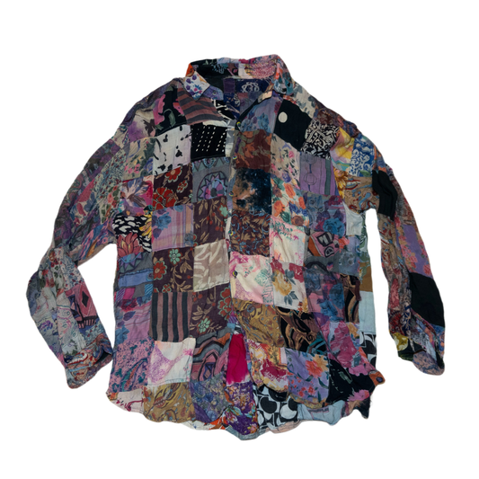 Patterned Button UP (L-XL)