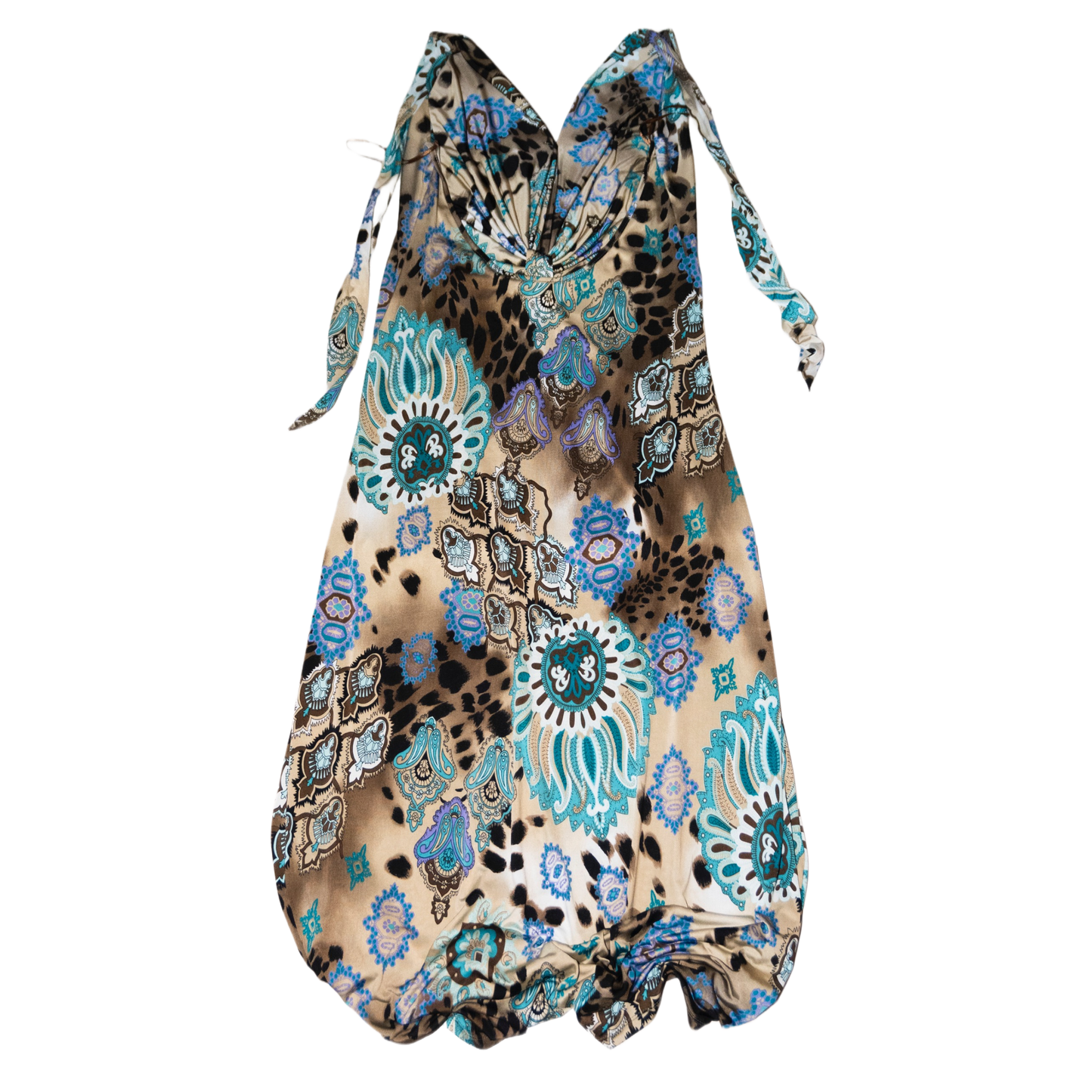 Halter beach dress & bikini top (M/L)