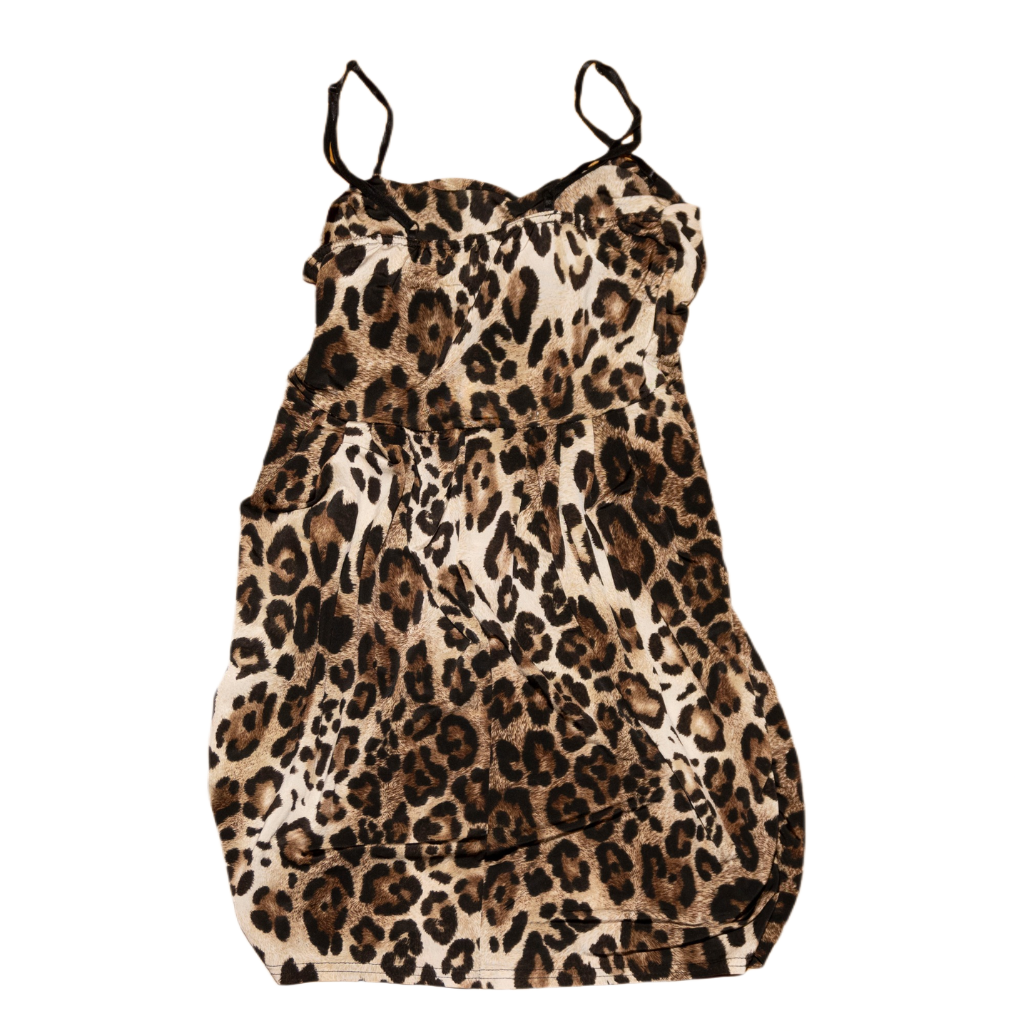 Vintage Leopard Dress (S)
