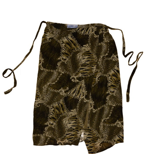 Vintage Wrap-Around Skirt (S-M)