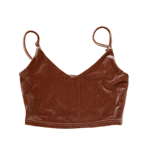 Velvet Cropped Tank (S)