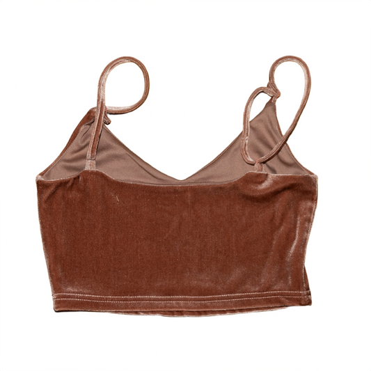 Velvet Cropped Tank (S)