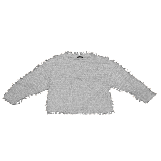 Textured sweater (L)