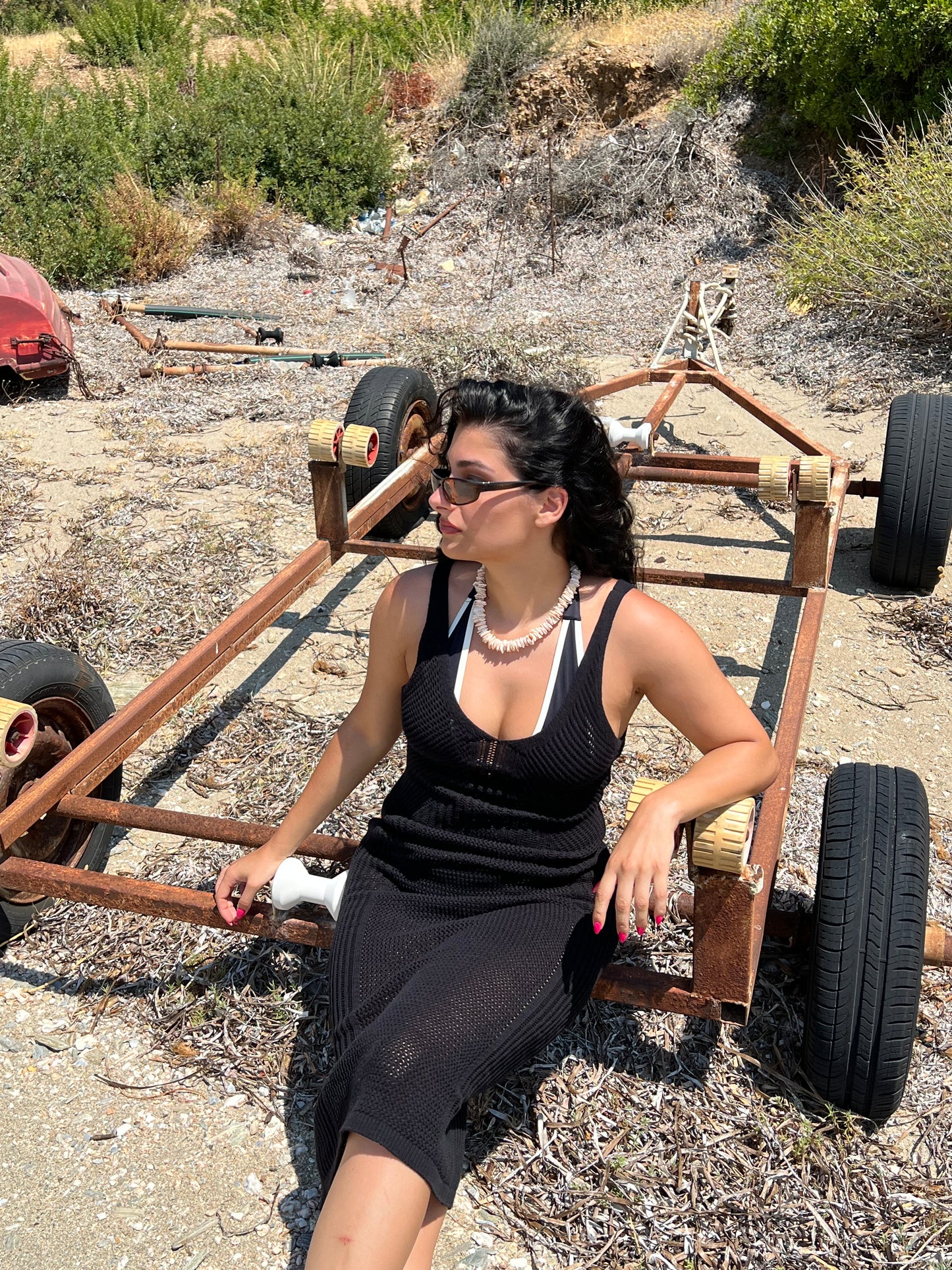 Beach Knit Dress (S)