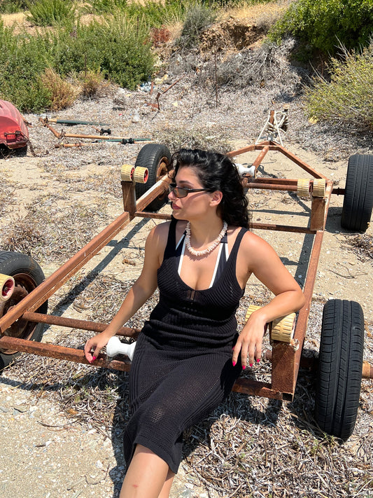 Beach Knit Dress (S)