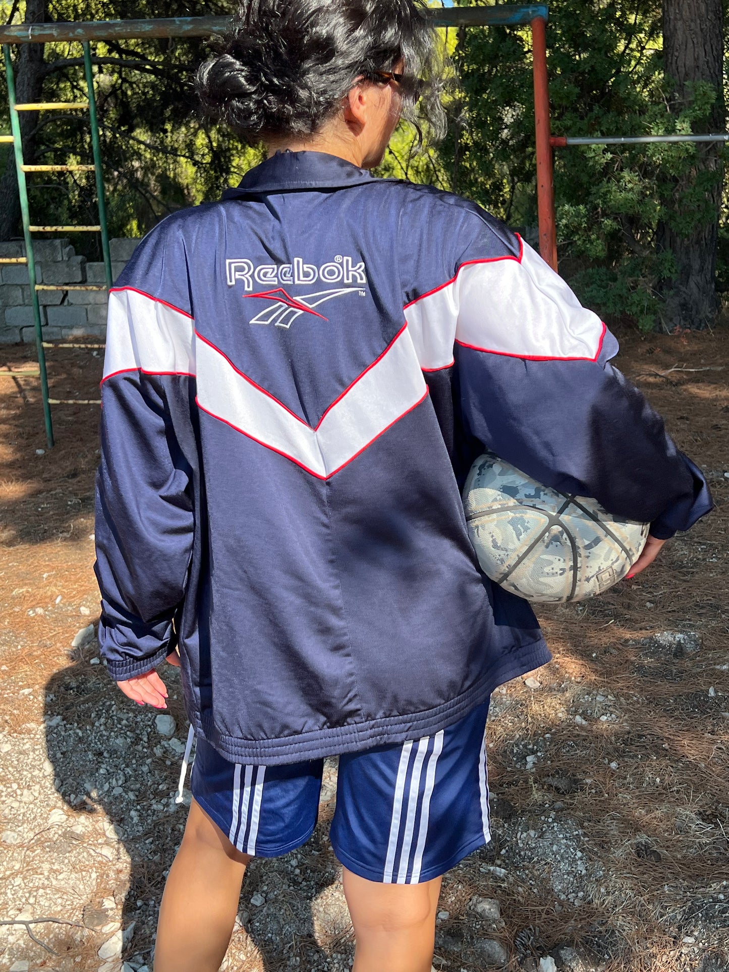 Vintage Reebok Track Suit Top (XL)
