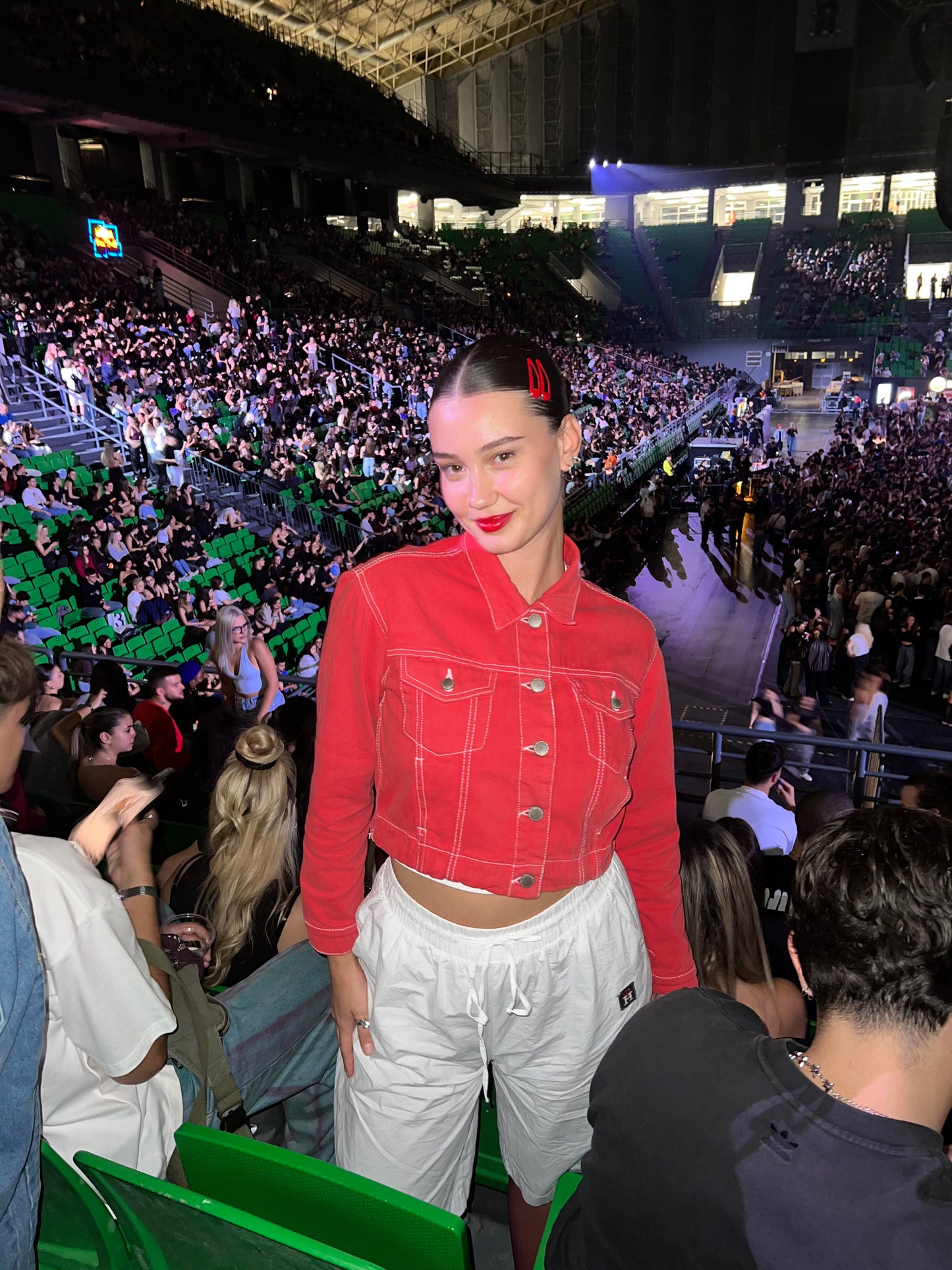 PNKW Red Denim Jacket (S)